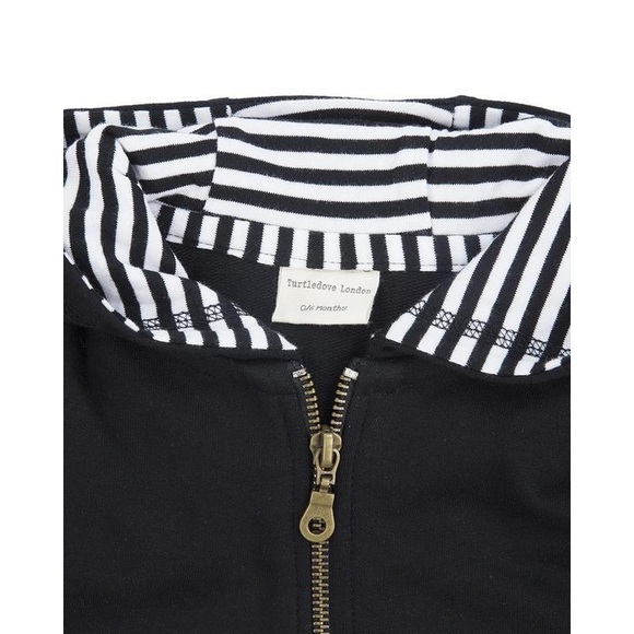 Turtledove London Black Sweat Cape - Picture 4 of 4